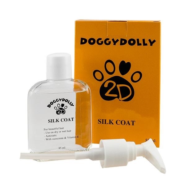DoggyDolly PS001 Silk Coat Fellpflege für Hunde 3er Set