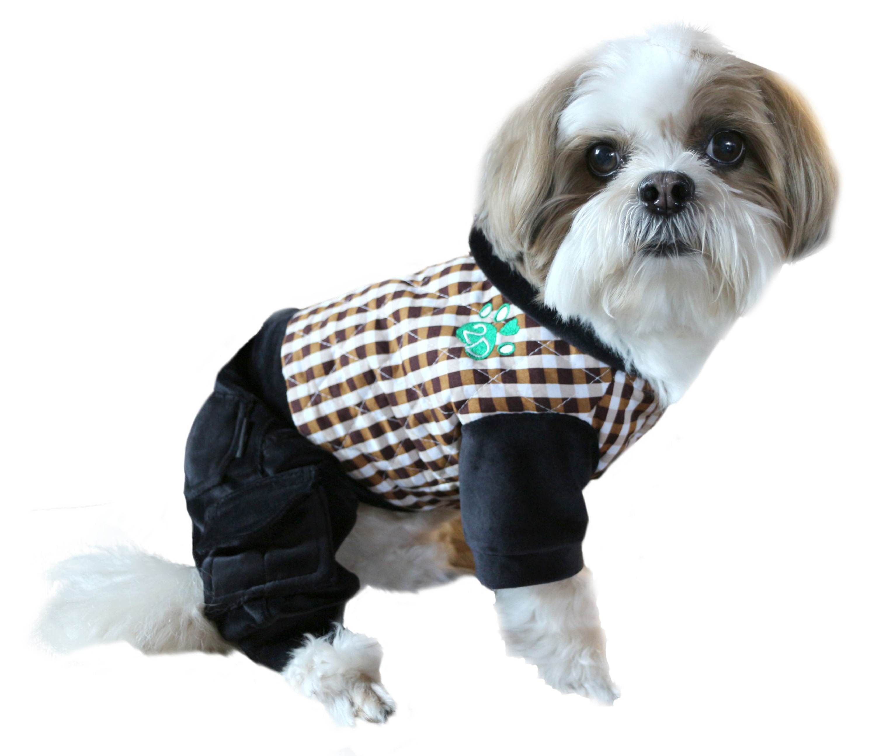 DoggyDolly W367 Outdoor Jogginganzug für Hunde schwarz